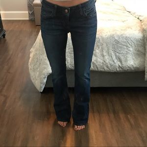 Guess Jean Dark Foxy Flare Size 30